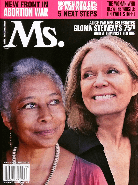 Alice Walker and Gloria Steinem