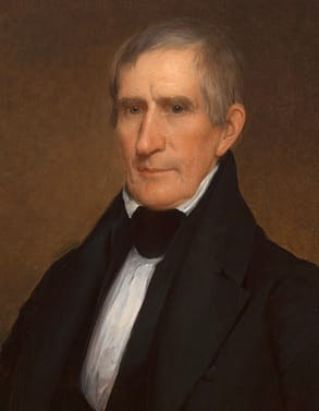 William Henry Harrison, in March 1841 the ninth President of the United States, painted by Albert Gallatin Hoit
