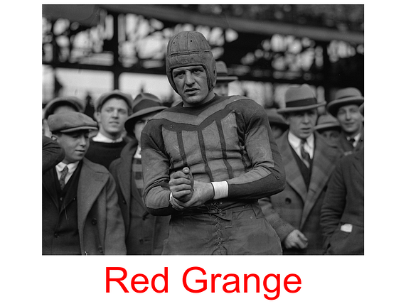 Red Grange December 1925