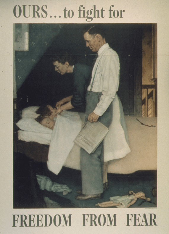Norman Rockwell's Freedom from Fear
