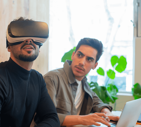 working while you are in vr