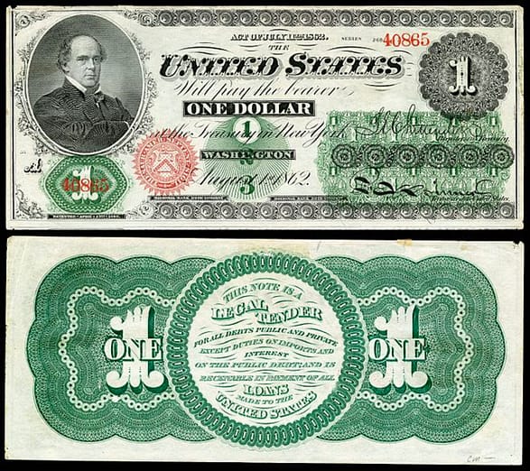 United State Note_greenbacks 1862 - 1865
